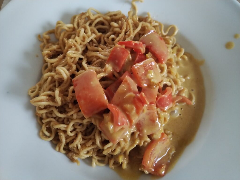 π Stir-Fried Mie Noodles with Coconut-Ginger Sauce β Quick & Creamy